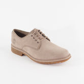 Mens Timberland Strombucks OX A43SY Beige Leather Lace Waterproof Walking Shoes